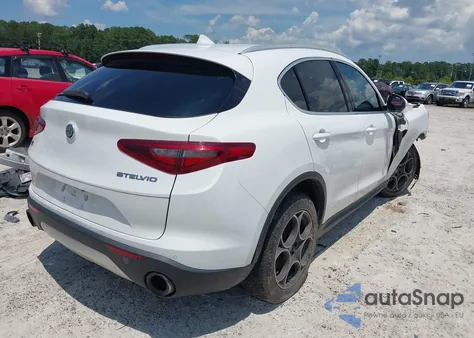 2018 Alfa Romeo Stelvio Ti Awd from USA, damaged, VIN ZASFAKBN9J7B69011